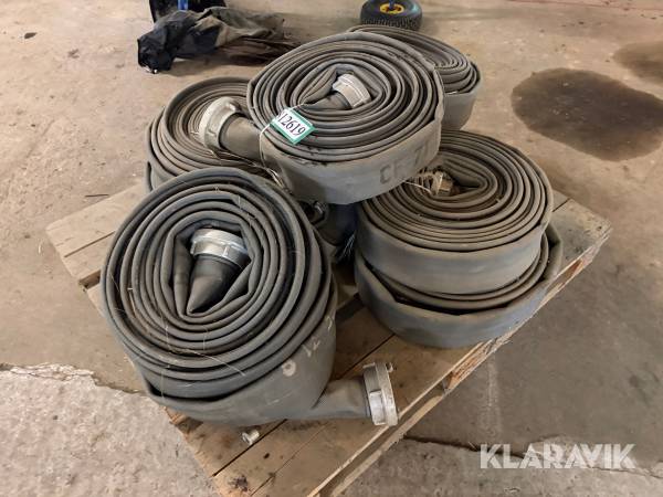 Brandslanger/vandslanger med Storz-koblinger - 5 styk