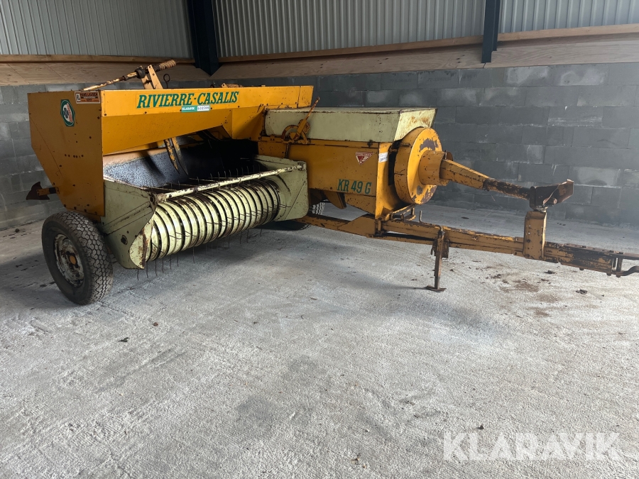 Ballepresser RIVIERRE CASALIS KR 49 G