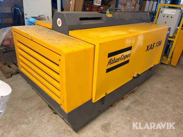 Kompressor Atlas Copco XAS 136