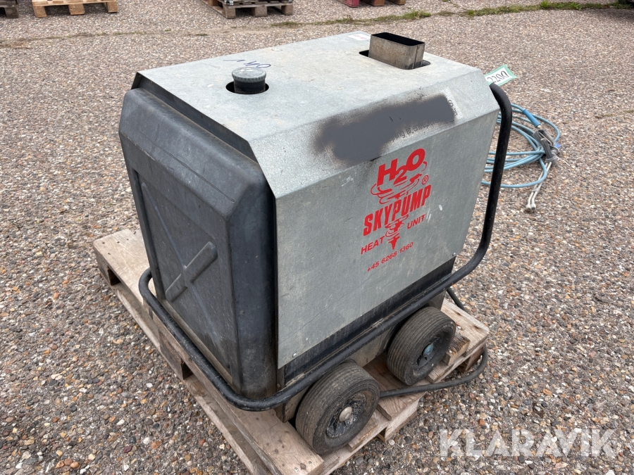 Heat unit til højtryksrenser Skypump