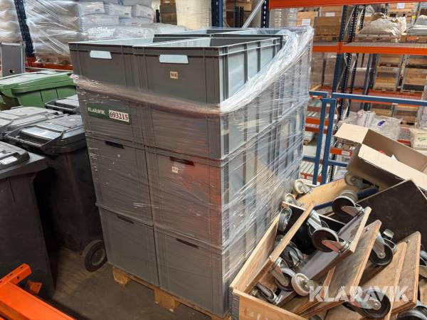 Plastikkasser - 12 styk