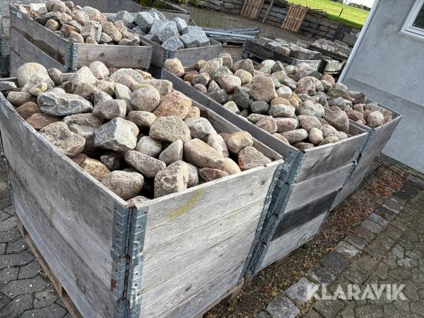 Pigsten - 3 paller rammer