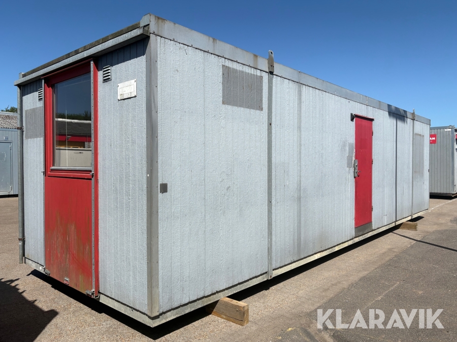 Kontor modul med kontor, toilet og køkken