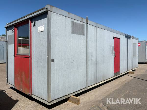 Kontor modul med kontor, toilet og køkken