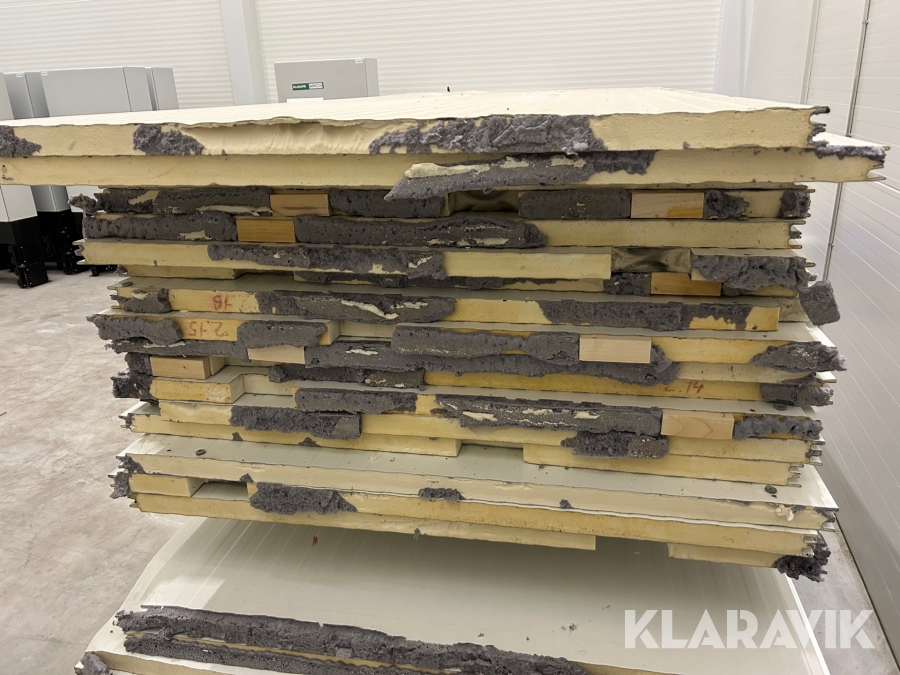Sandwich paneler, Greve, Klaravik auktioner