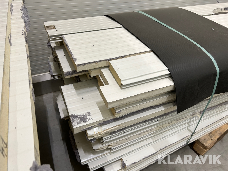 Sandwich paneler, Greve, Klaravik auktioner