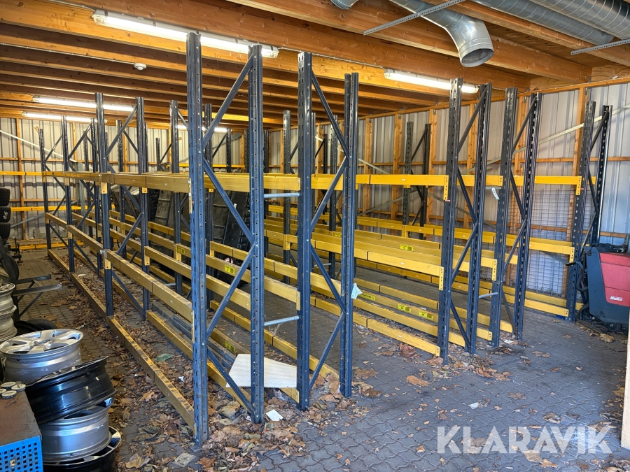 Dæk reoler 15 sektioner