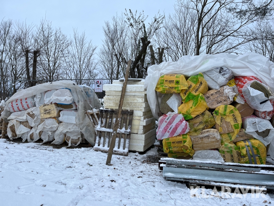 Isolering blandet Rockwool, Isover Og Andet