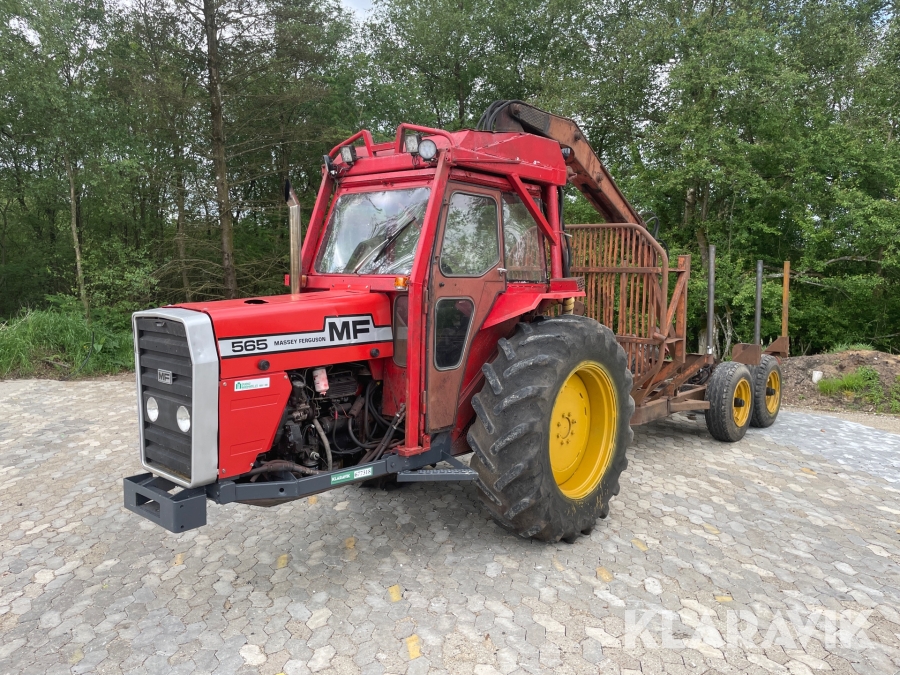 Skovbrugstraktor Massey Ferguson 565 