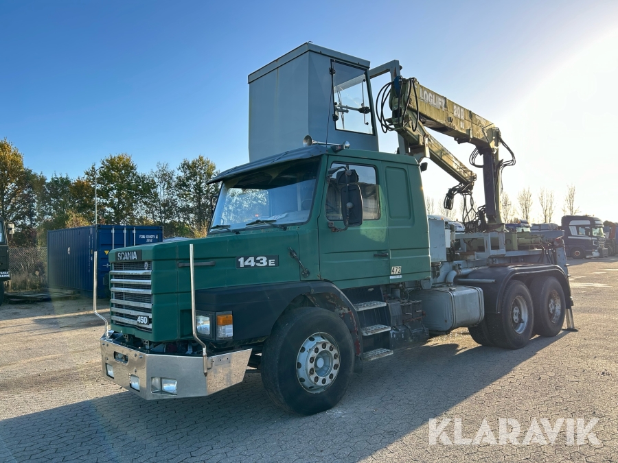 Veteranlastbil Scania 143E V8, 450hk