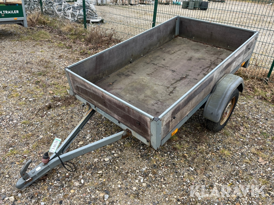 Anhængere til personbiler Brenderup 500kg