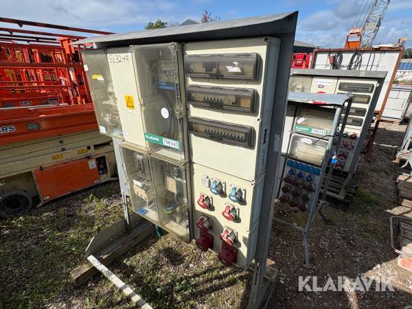 Byggestrømstavle NST MT 400 A/1