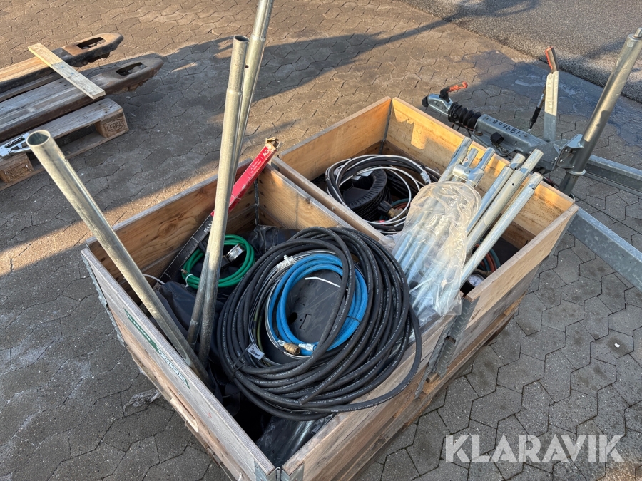 Blandet svejsetilbehør - 1 palle