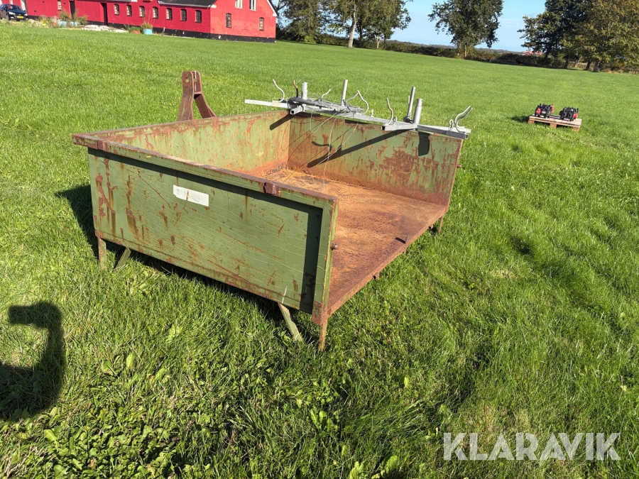 Bagsluffe - inklusive ruller til trådhegn