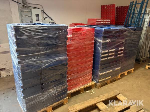 Plastikkasser med skillerum ArcaSystems
