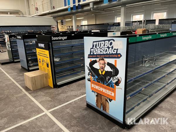 Værksteds/butik inventar