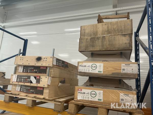 Loftstrapper Polar 3stk samt 4 rammer