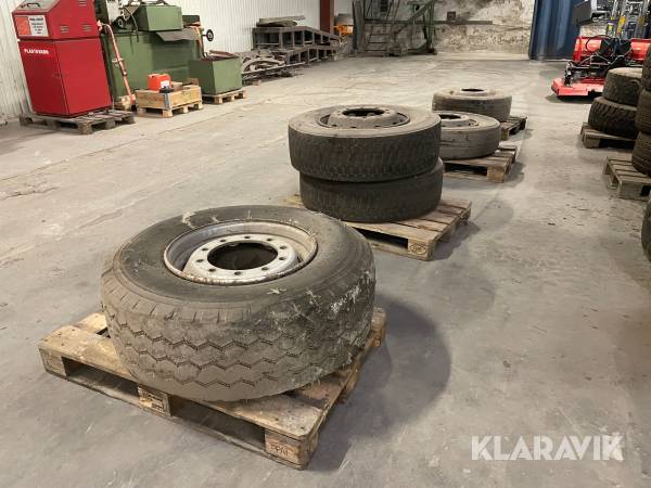 Lastbils dæk 5 styk