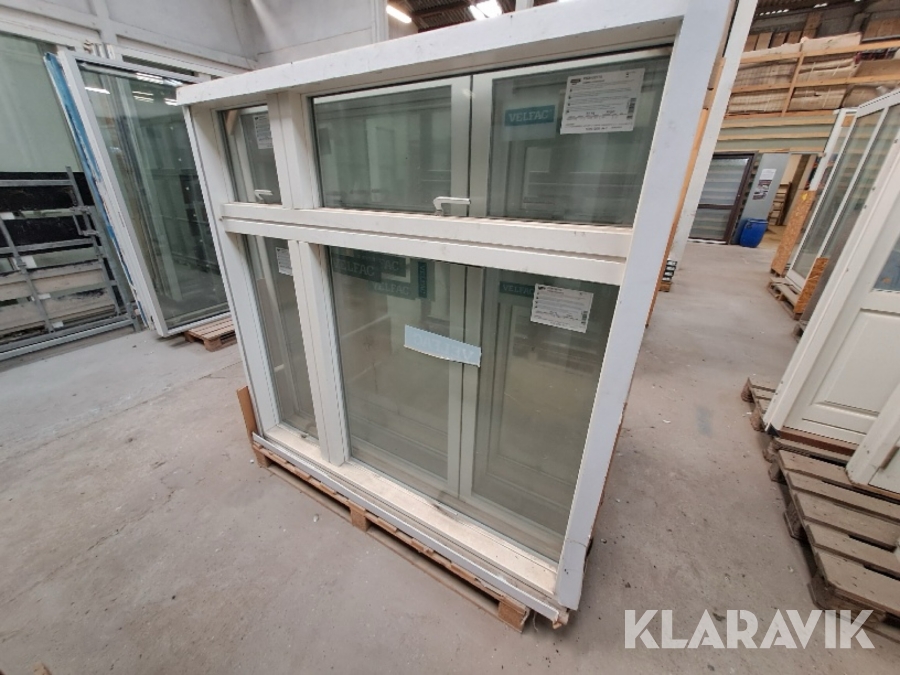 Vinduer Velfac Træ/alu 1 stk.