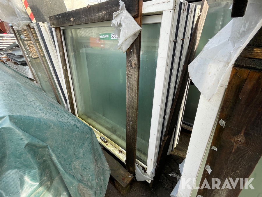 Vinduer Ideal Combi tykt termoglas 5 stk
