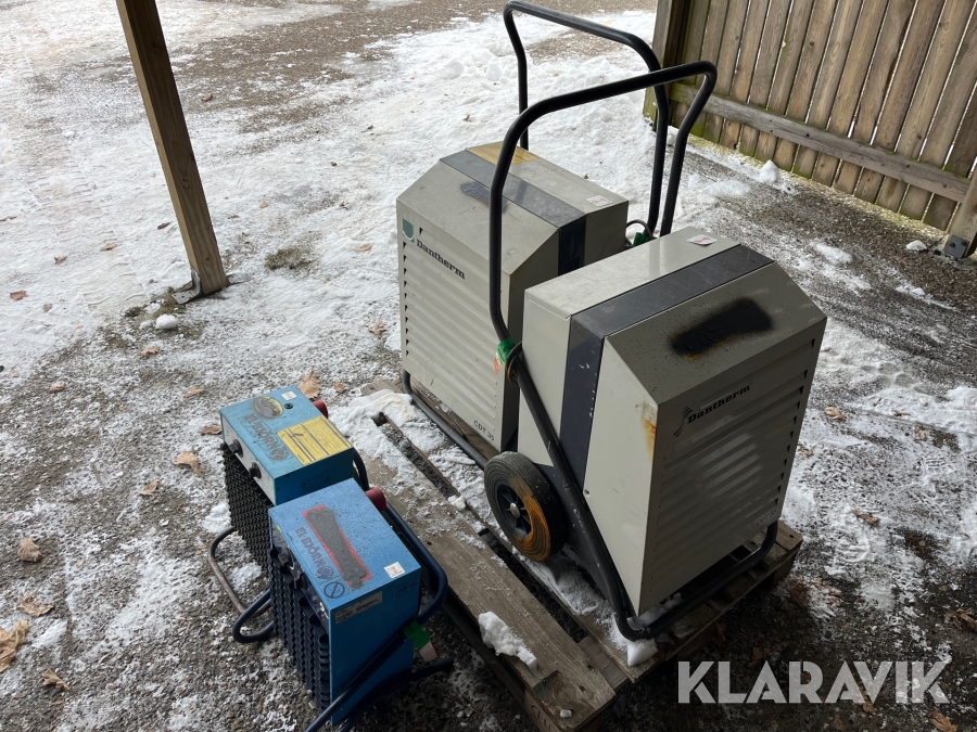 Affugtere og varmeblæsere El-Bjørn og Dantherm