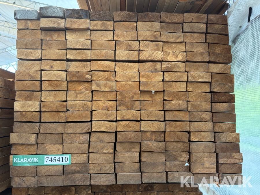 Varmebehandlet trælægte Frøslev Thermowood 153 stk.