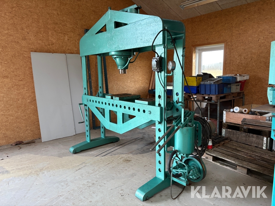 Hydraulisk værkstedpresser