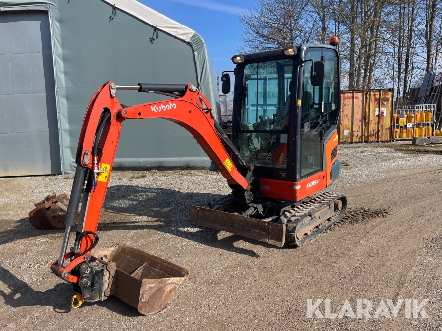 Gravemaskine Kubota KX019-4