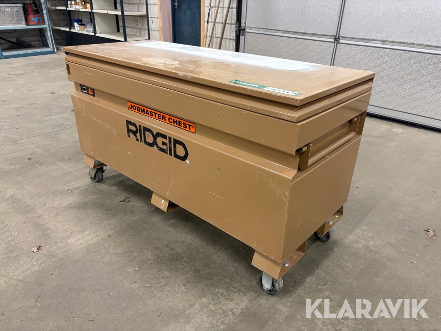 Opbevaring/værktøjs kasse Rigid 60R uden lås og nøgle