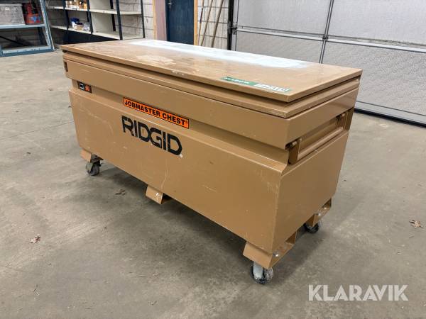 Opbevaring/værktøjs kasse Rigid 60R uden lås og nøgle