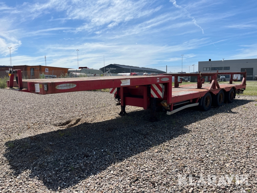 Maskintrailer Trailerpartner 3-akslet