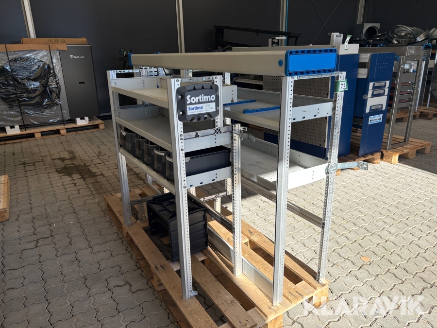 Reol til varebil Sortimo - 2 enheder