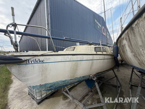 Sejlbåd med mast 20 fod
