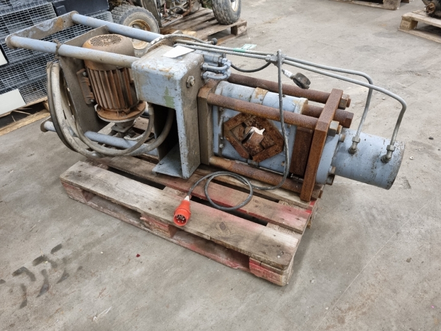 Hydraulikslange-presser