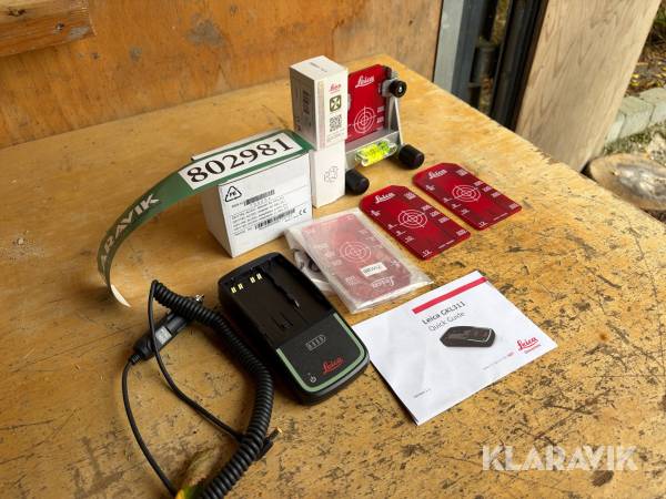 Reservedele Leica Piper batterier, lader og prismer