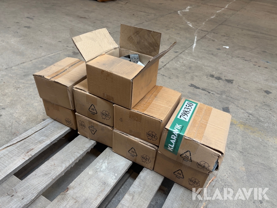 Vinkelbeslag Würth vinkelbeslag Ca. 900 stk.