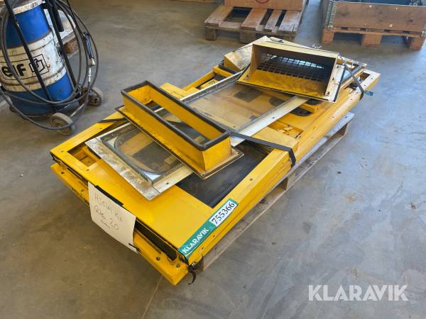 Skærmkit /Chassis til atlas copco generator QAS 20