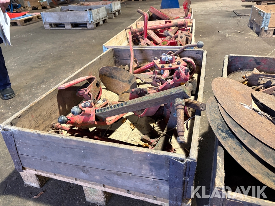 Blandet lot reservedele