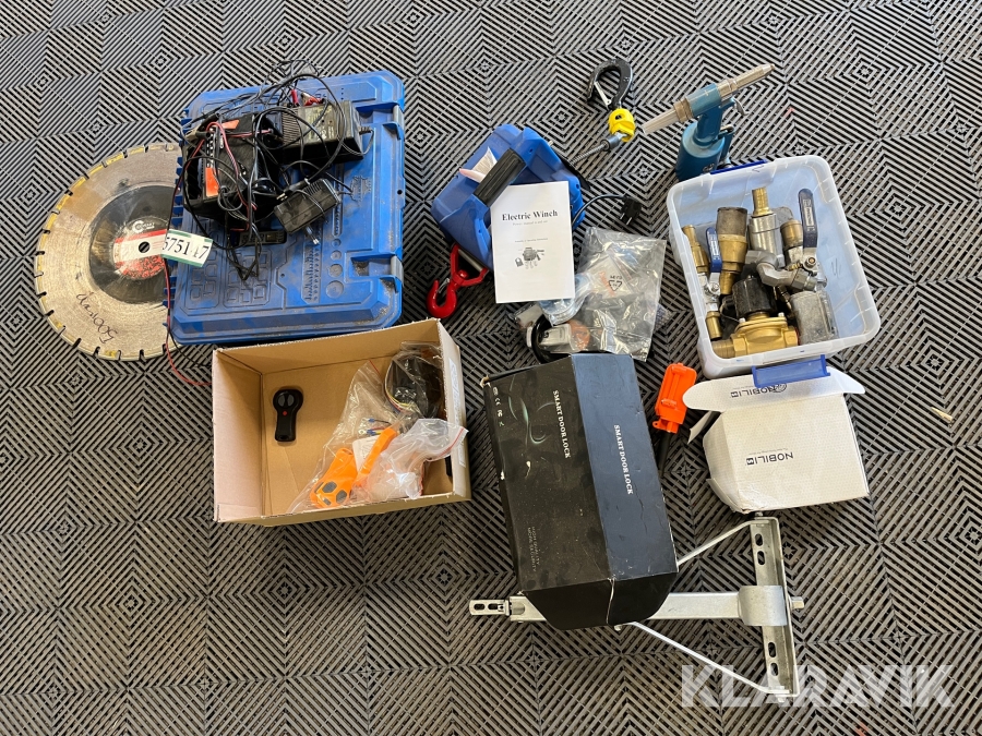 Lot - el-spil, fjernbetjeninger, lader og øvrigt