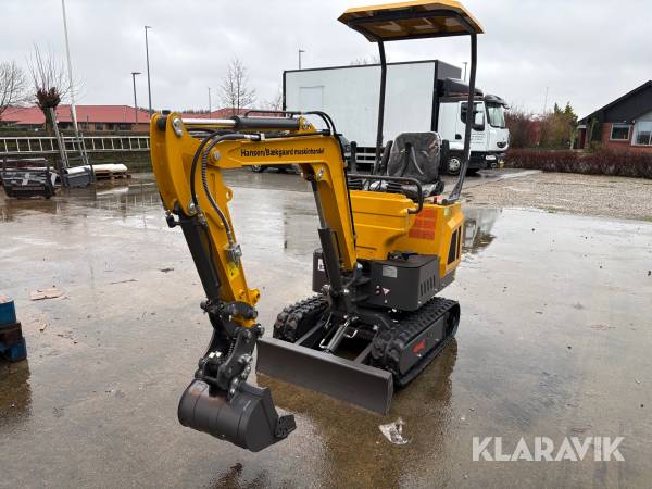 Minigraver inklusiv redsskabspakke Vote Vtw-10