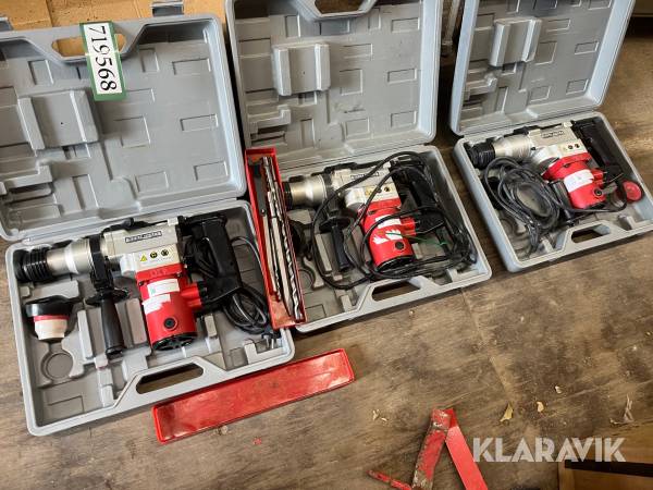 Borehammer WestCraft BHD700 3 styk