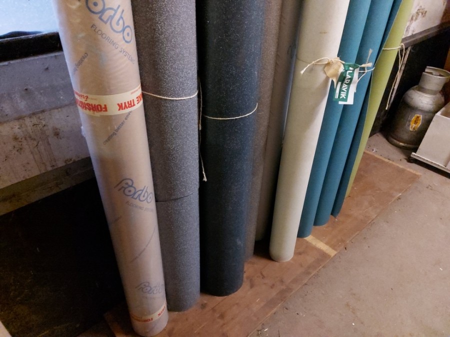 Vinyl ruller