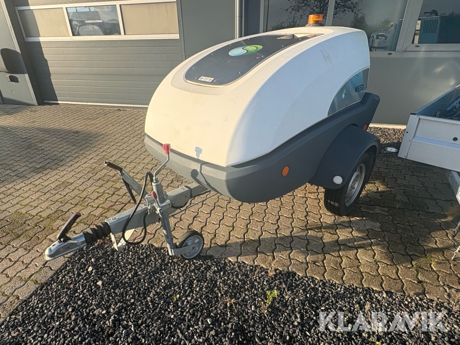 Ukrudtsbekæmpelsesmaskine Heatweed Multi S trailermonteret