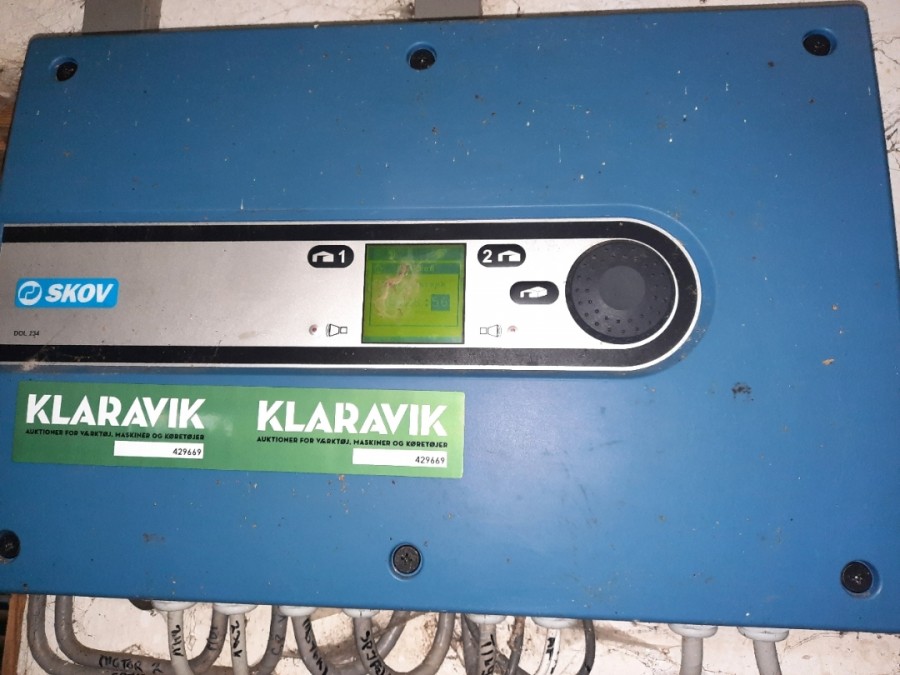 Ventilationsstyring til slagtesvinestalde