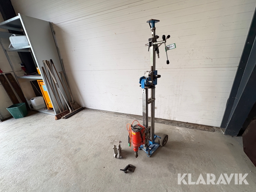 Diamantboremaskine med gulv til loft stativ Weka / Tyrolit SR 25