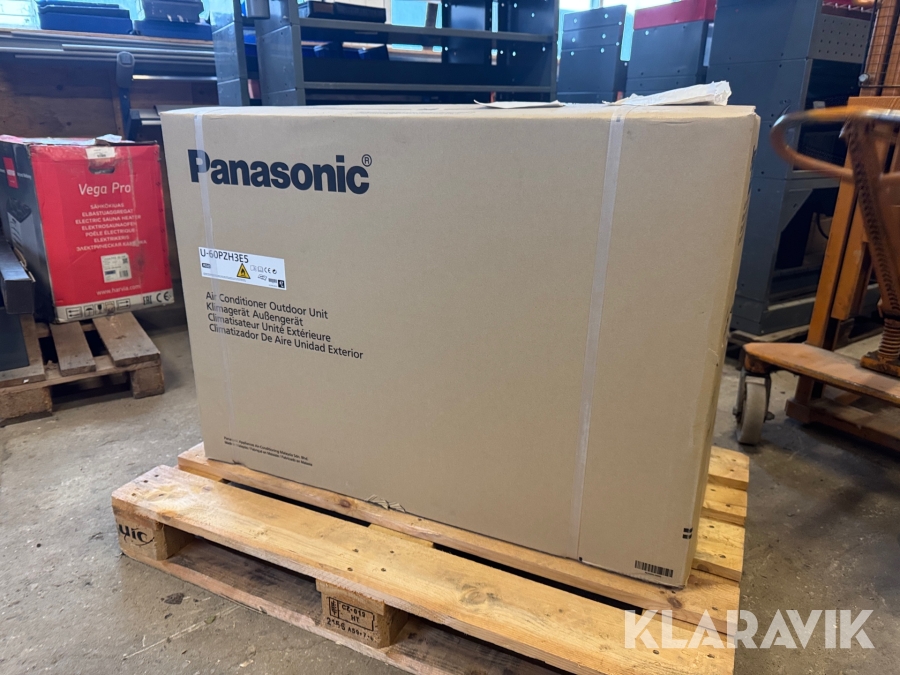 Luft til Luft varmepumpe Panasonic U-60PZH3E5 Ude-del