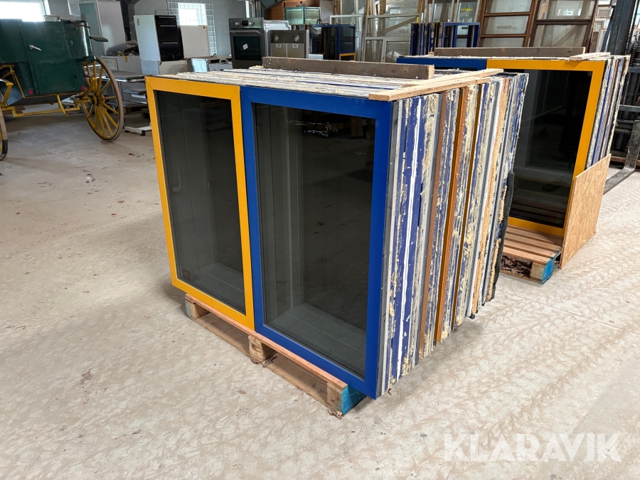 Vinduer Velfac - 7 styk