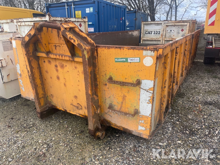 Container Sydfyns Jernvarefabrik med kroghejs