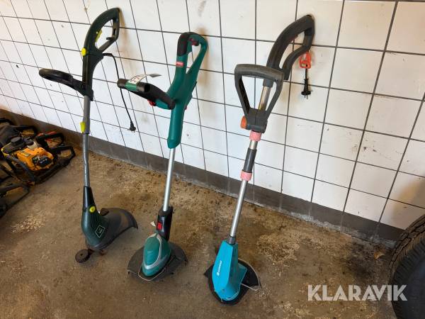 Elektriske græstrimmere 3 styks