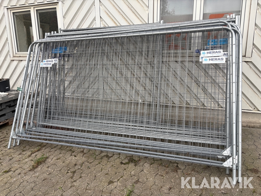 Byggepladshegn Heras med fødder